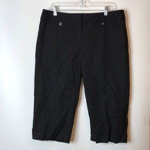 Apt 9 Black Capri Pants 16 PLUS SIZE